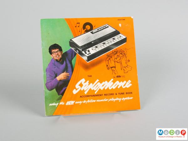 Front cover of a Stylophone book showing an image of Rolf Harris.