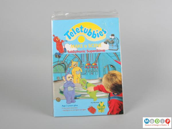 Front view of an activity book showing the front cover.