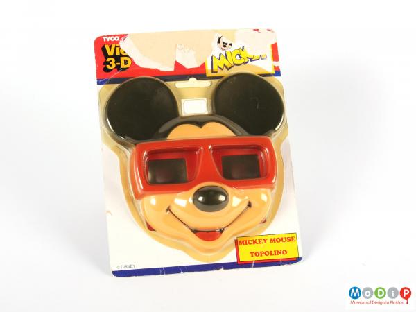 Front view of a transparency viewer showing the packaging.