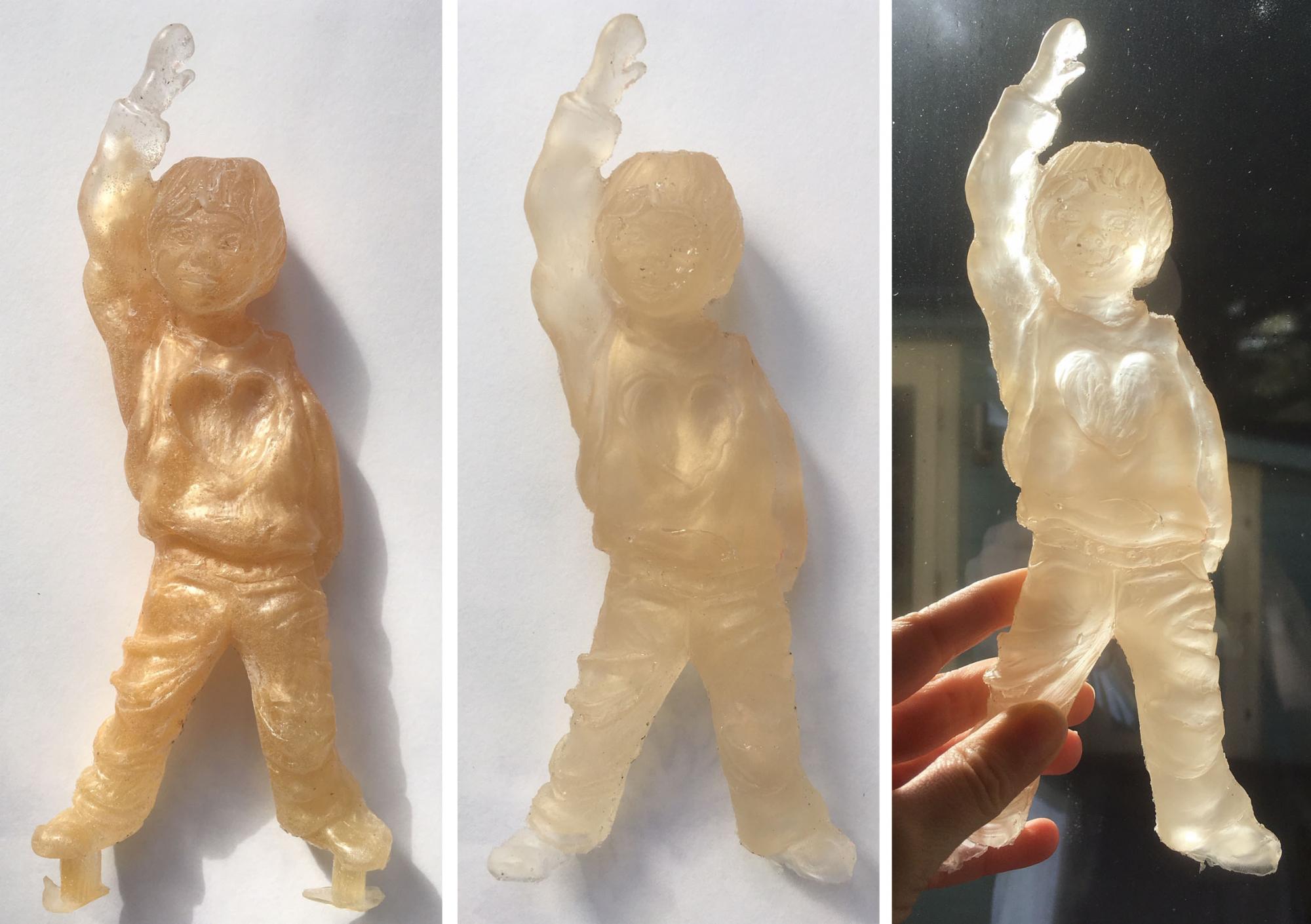 Resin figures. Image credit: Fiona McTaggart