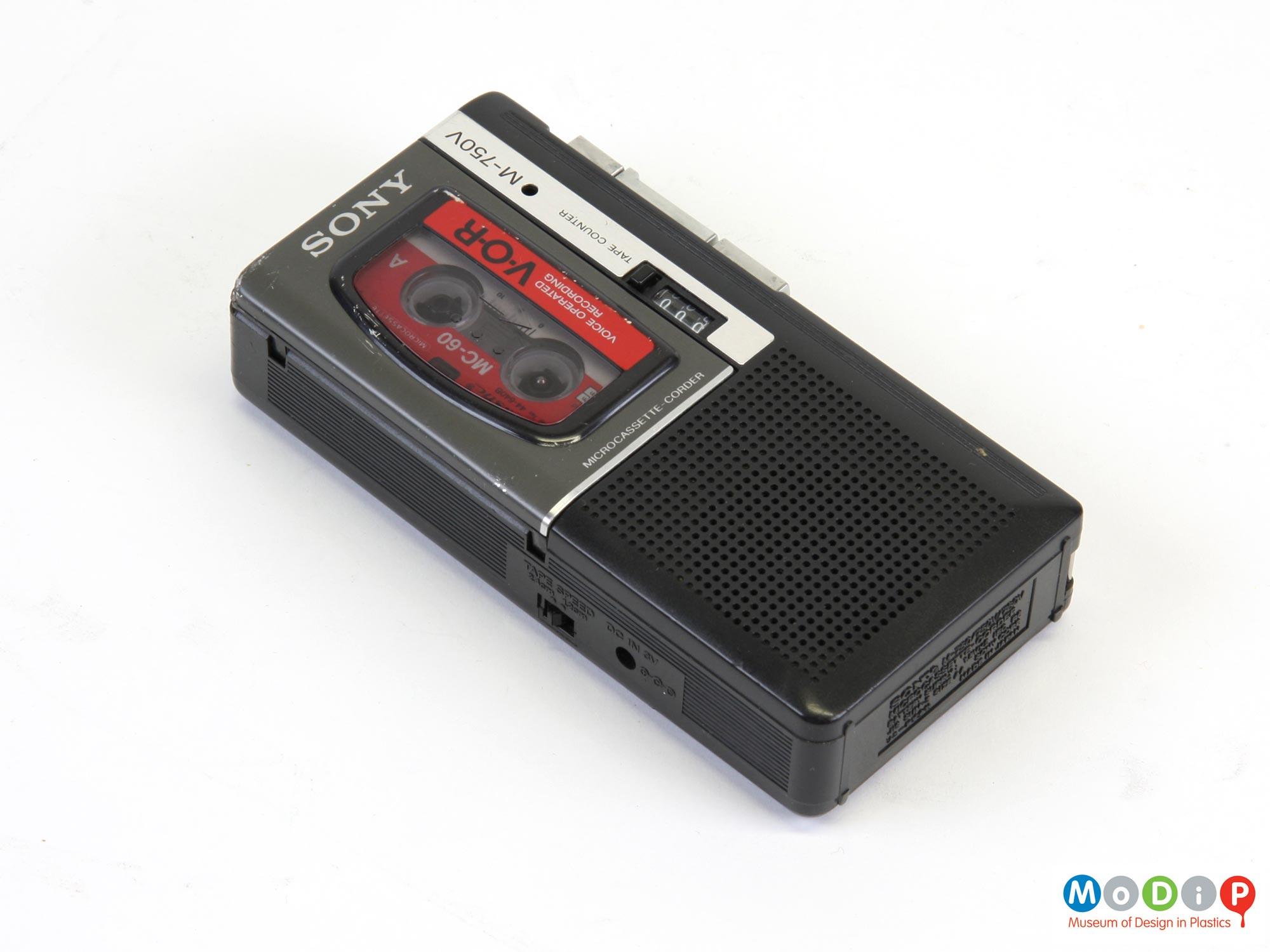 Sony M-750V micro cassette recorder | Museum of Design in Plastics