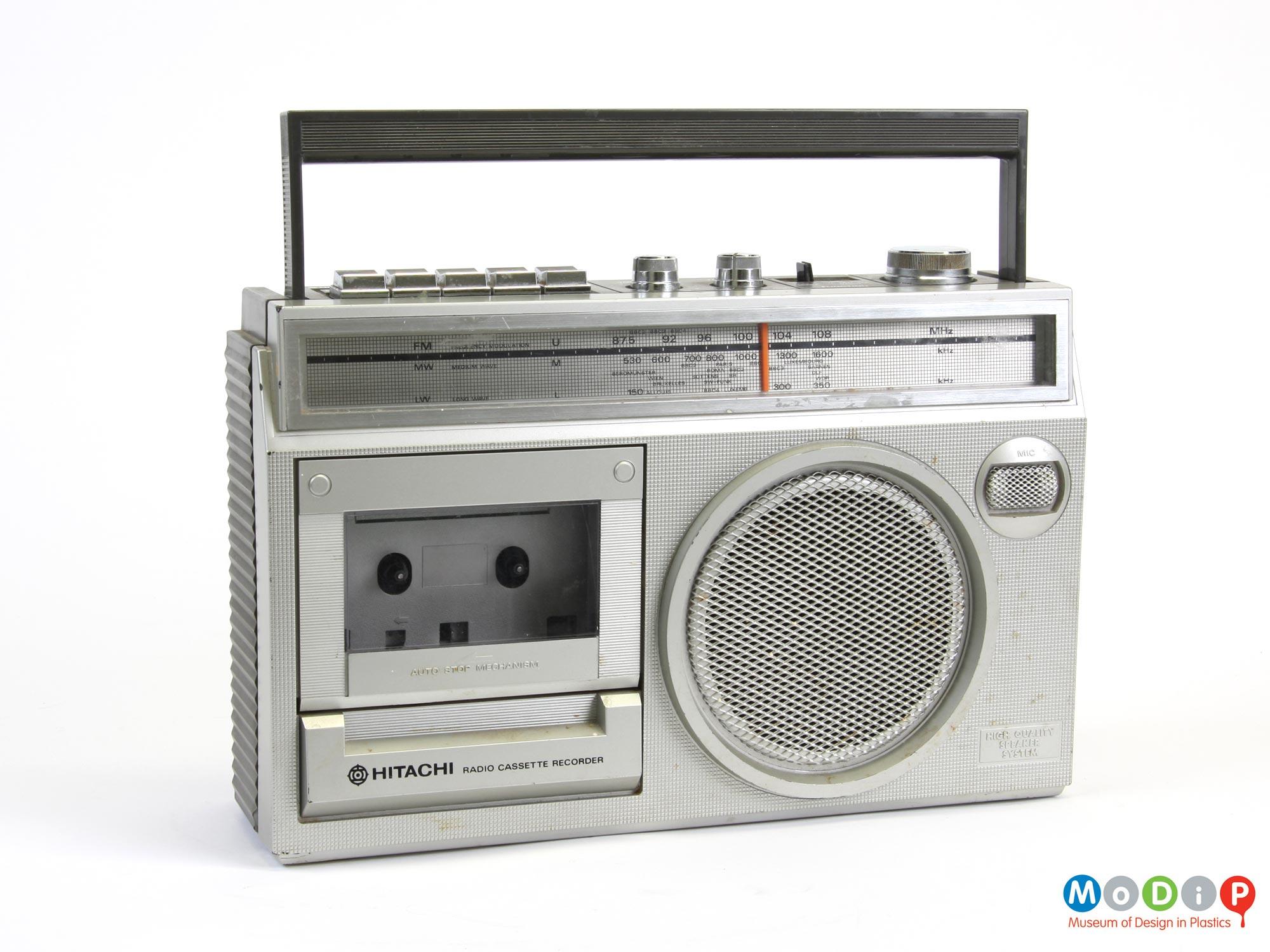 Hitachi TRK 5351L radio cassette recorder | Museum of Design in Plastics