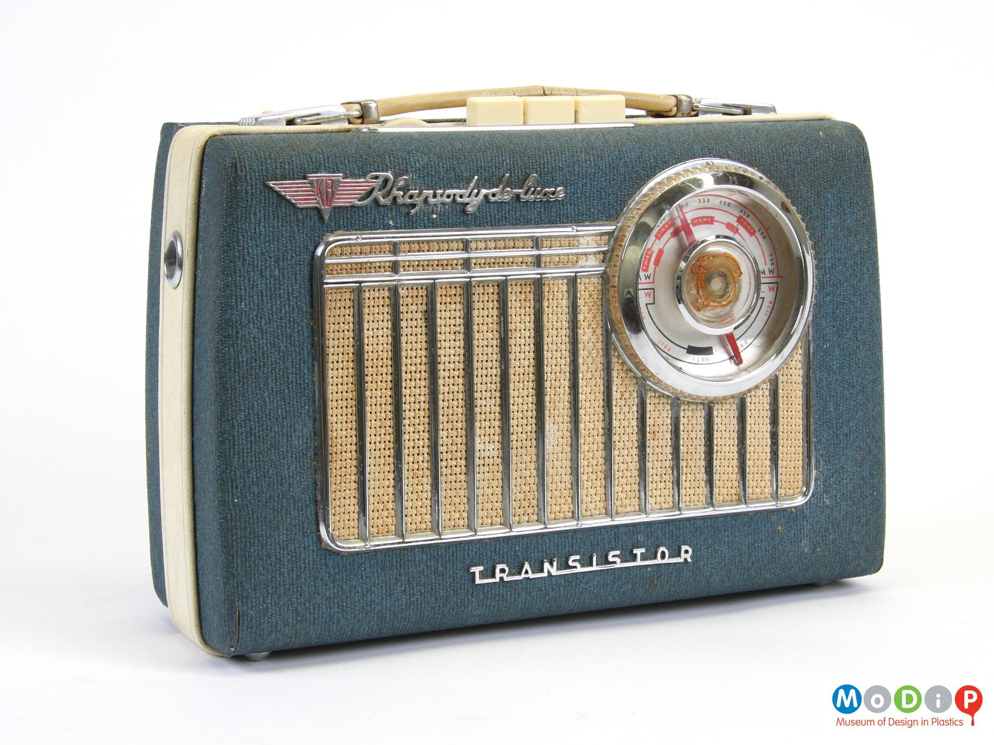 KB Rhapsody De Luxe transistor radio | Museum of Design in Plastics