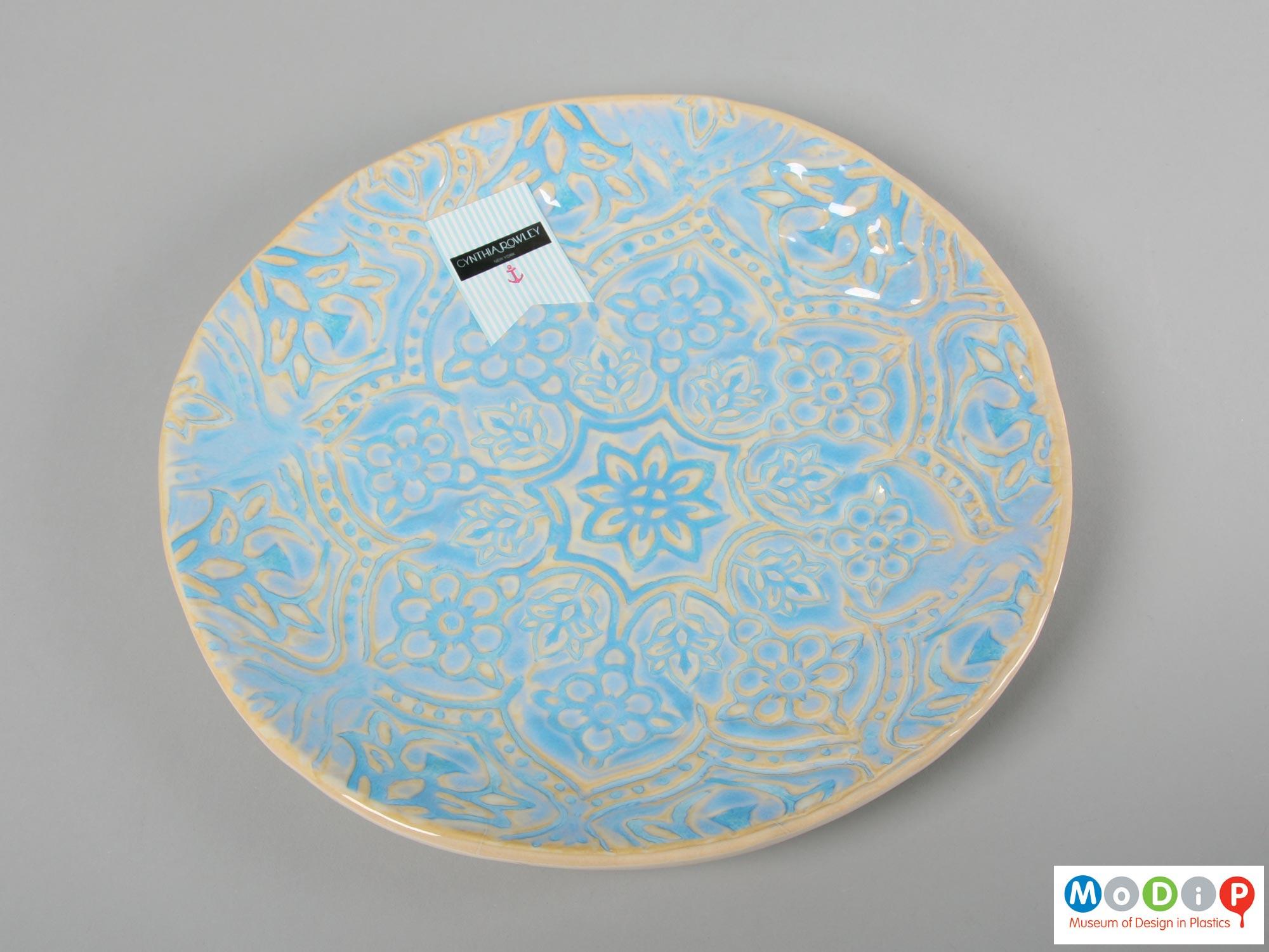 Cynthia Rowley plate | Museum of Design in Plastics